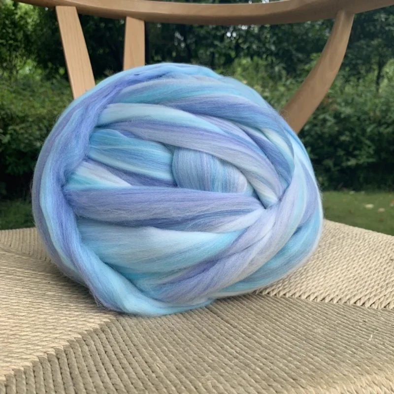 Woven Scarf Blanket - 500g superdikke 8cm wollen handgeweven deken