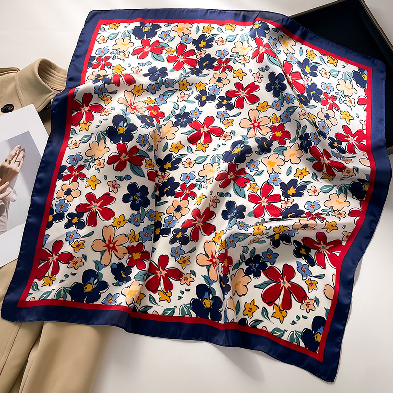 Luxe vierkante sjaal voor dame - Scarf Silk Square recensie en prijs