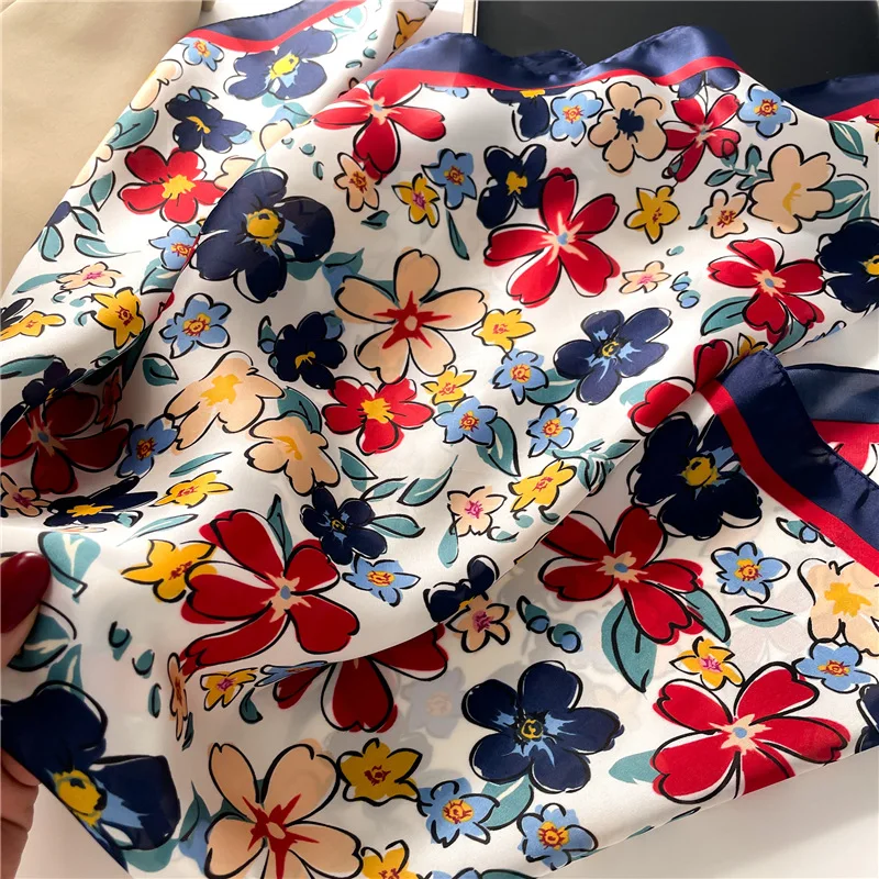 Luxe vierkante sjaal voor dame - Scarf Silk Square recensie en prijs