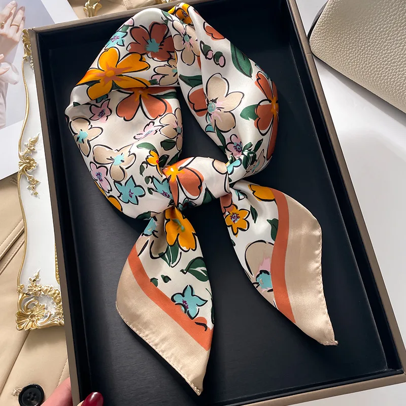 Luxe vierkante sjaal voor dame - Scarf Silk Square recensie en prijs