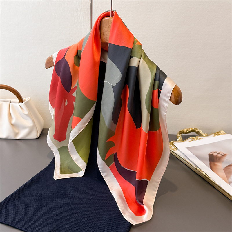2026 Nieuwe Vrouwen Vierkante  - Scarf Silk Square recensie en prijs