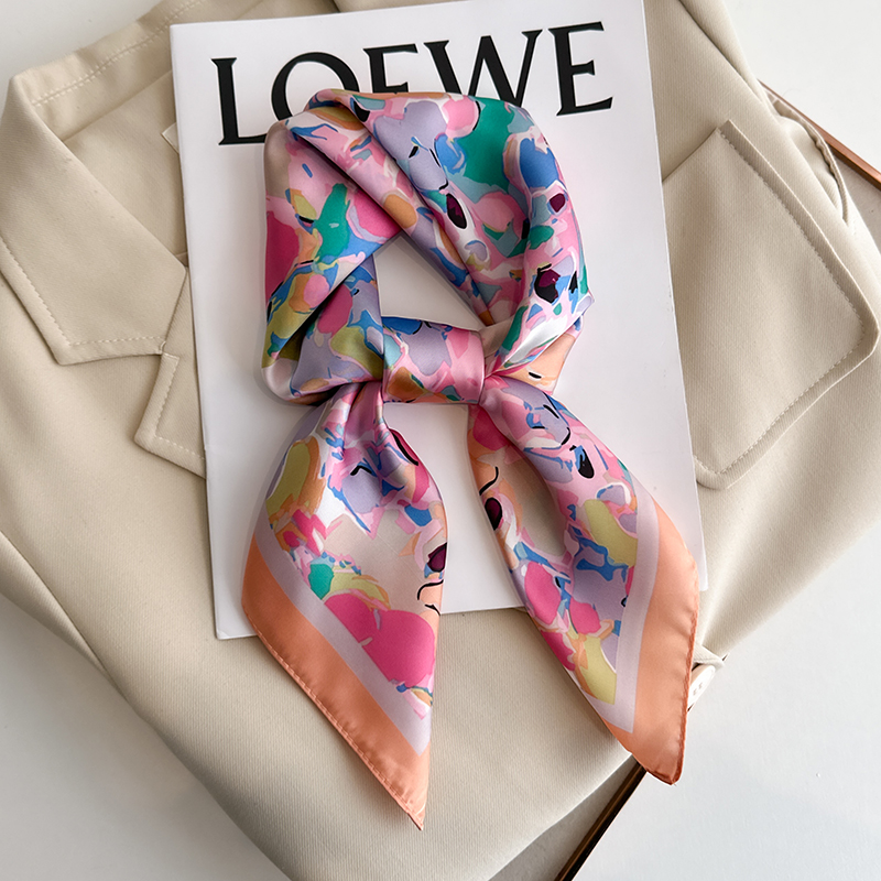 Luxe Bloemenprint Vierkante Zi - Scarf Silk Square recensie en prijs