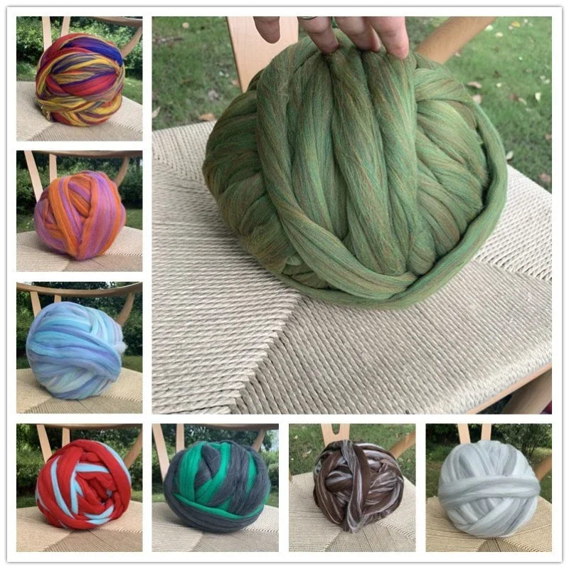 500g superdikke 8cm wollen han - Woven Scarf Blanket recensie en prijs