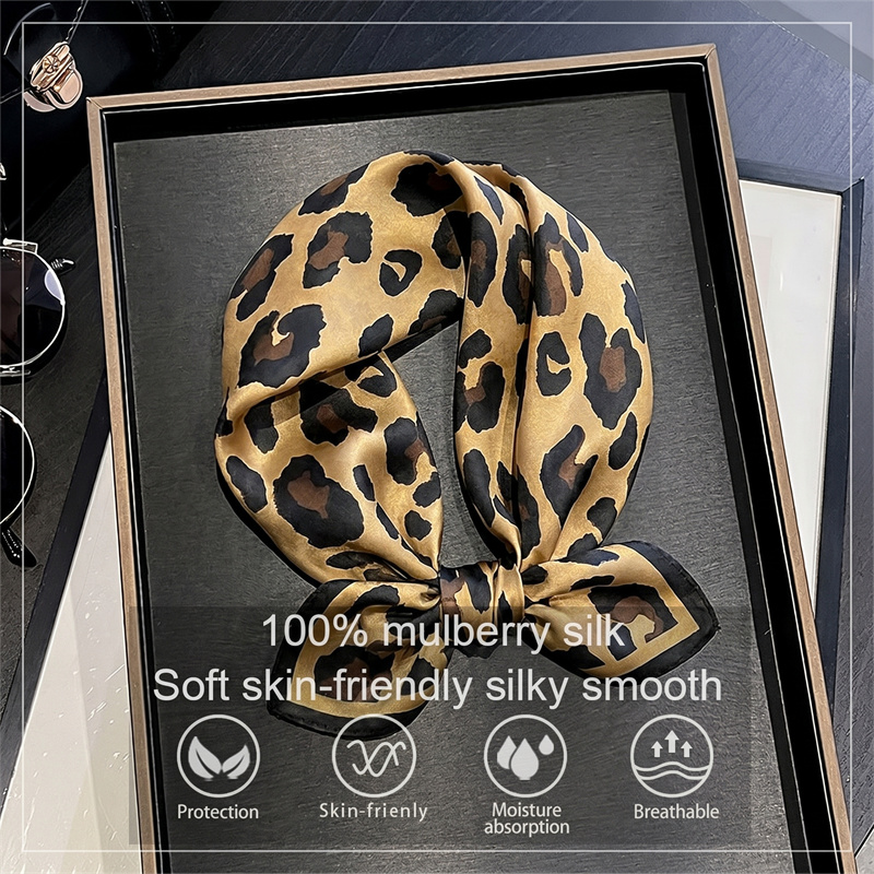 100% zijden vierkante sjaal me - Scarf Silk Square recensie en prijs