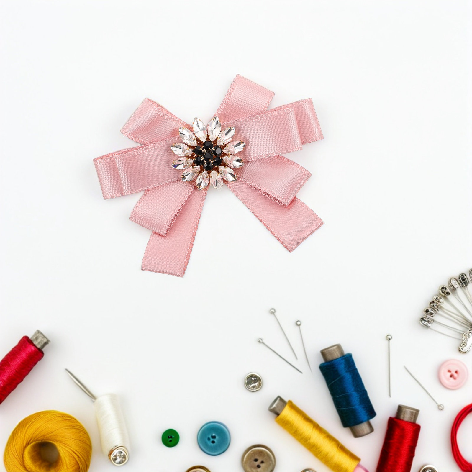 Strass strik broche, voorgekno - Bow Tie Pre Tied recensie en prijs